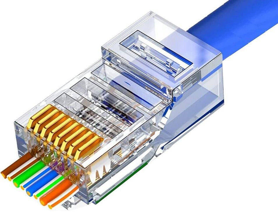 Hạt mạng Cat5E xuyên thấu ANCOMTECK AC-US5T-P100